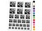 Angry Roaring Silverback Gorilla Temporary Tattoo Water Resistant Fake Body Art Set Collection